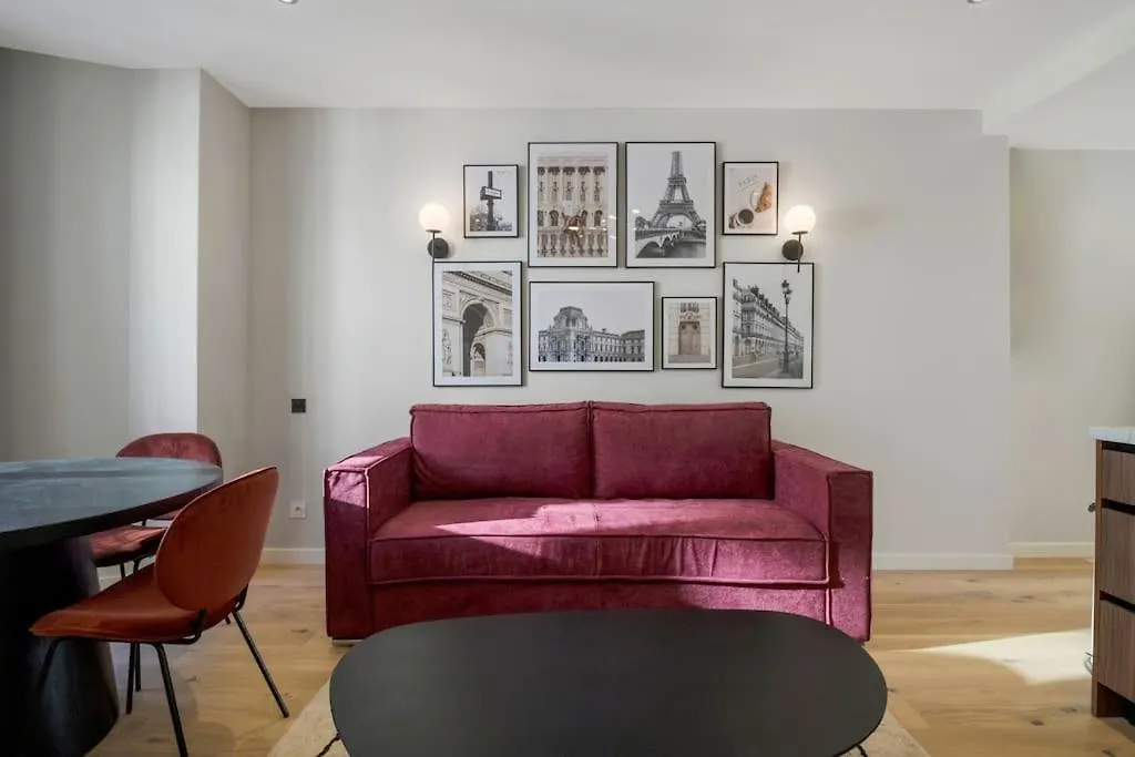 41.appart 4pers#1 Bedroom #pere Lachaise #nation Lägenhet